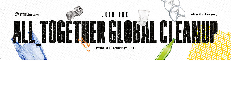 "All Together Global Cleanup" Logo