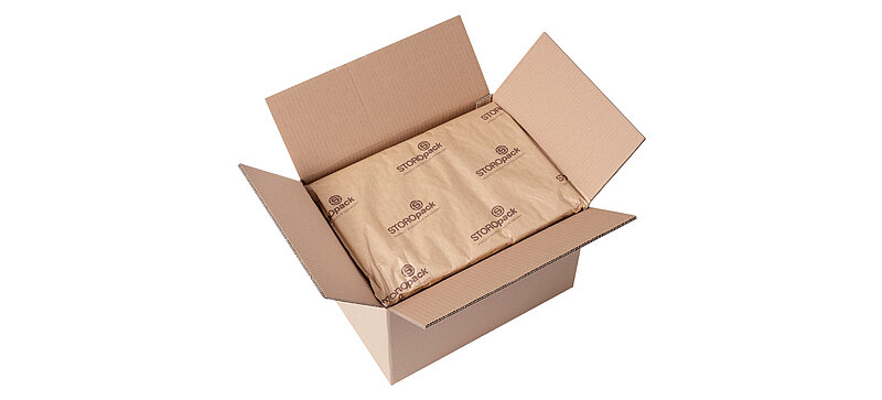 picture of on open cardboard box 