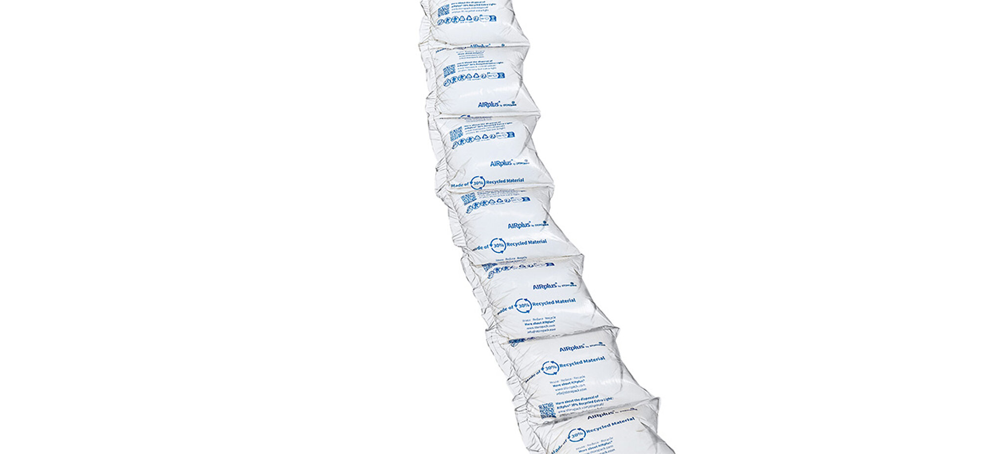 700 Stück Airplus® Luftkissen 200x120mm vorgefertigt, mit Luft